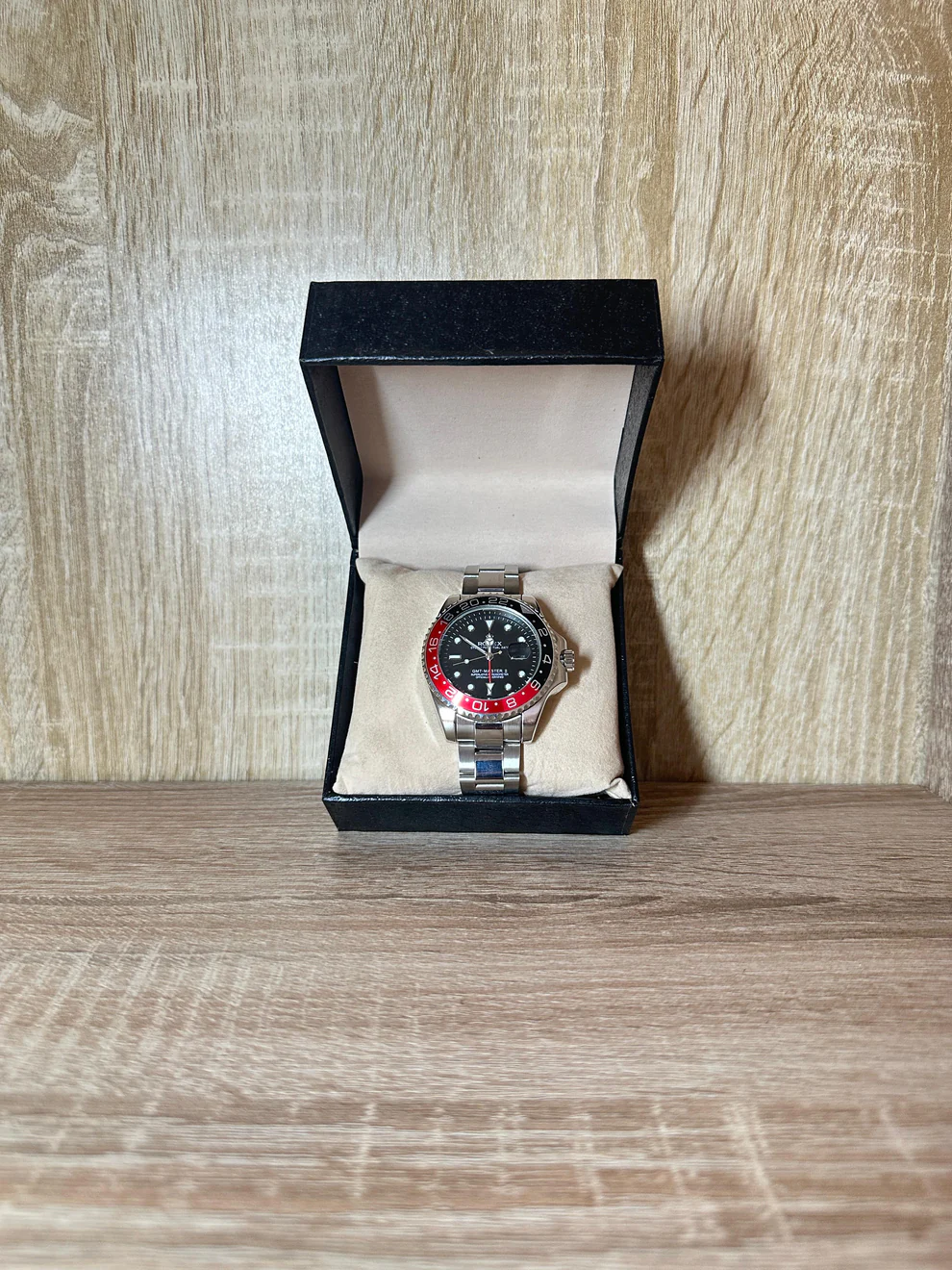 ROLEX SPRITE NOIR/ROUGE BOITE SIMPLE