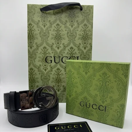 CEINTURE GUCCI HOMMES AVEC SACHET