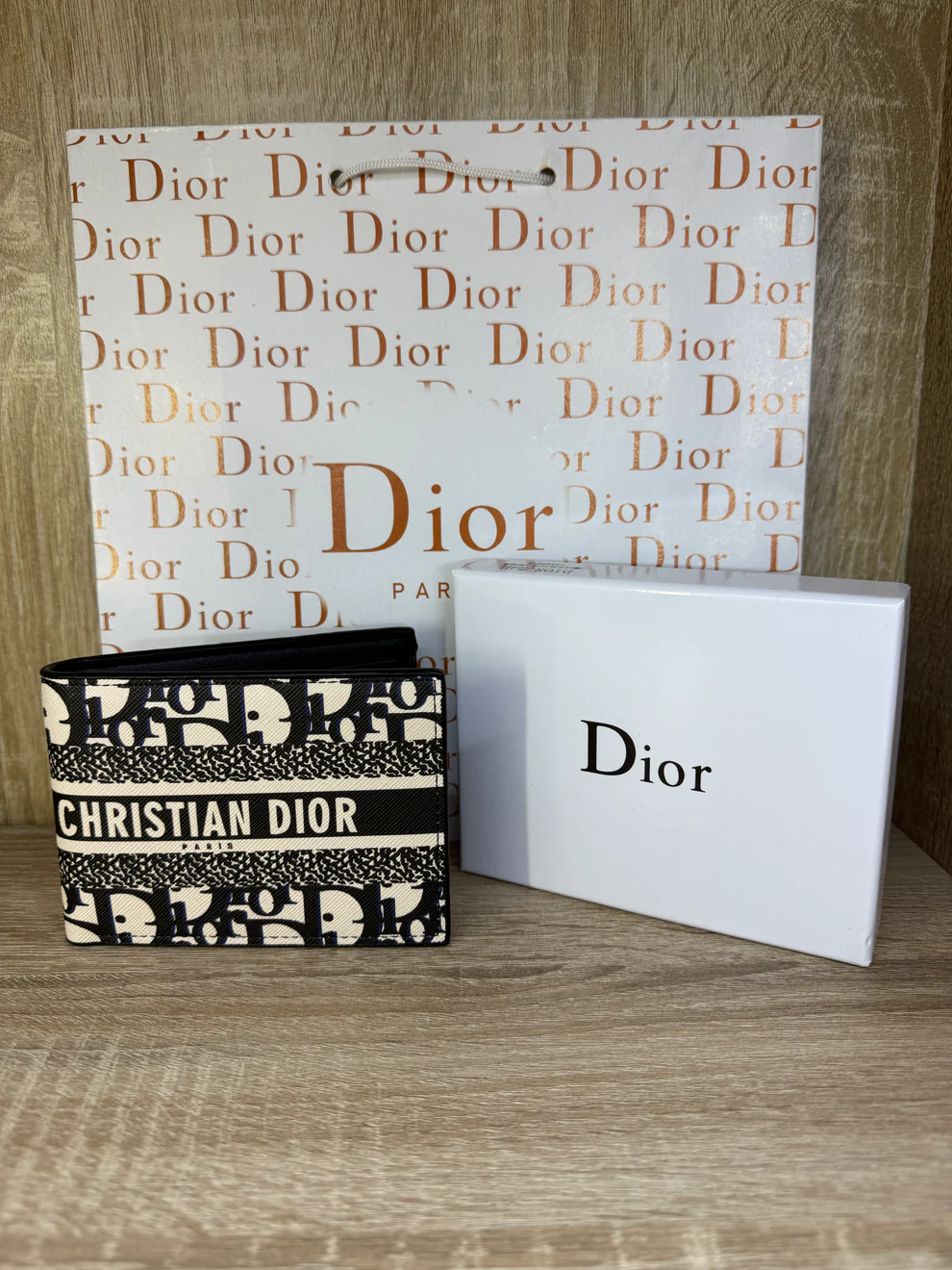 PORTE MONNAIE FEMMES DIOR BLANC