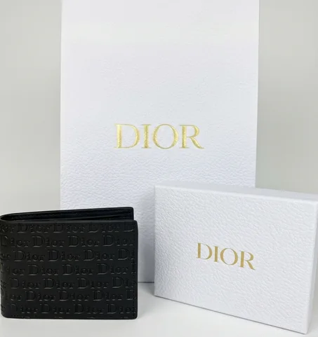 PORTE MONNAIE DIOR HOMMES 4 AVEC SACHET