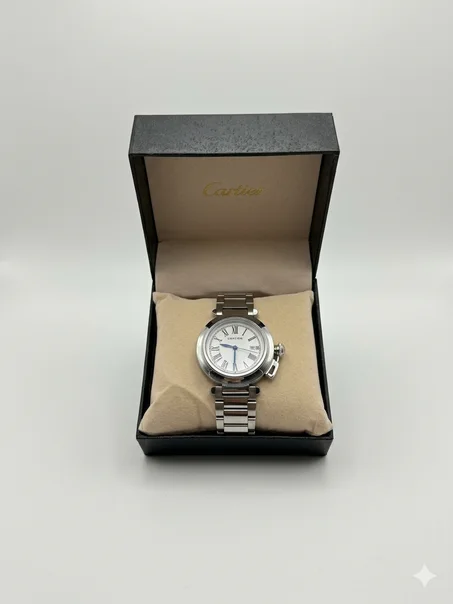 CARTIER PASHA HOMMES BOITE SIMPLE