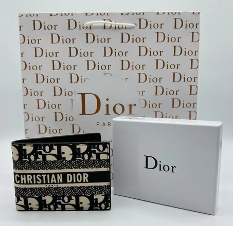 PORTE MONNAIE FEMMES DIOR BLANC