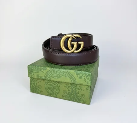 CEINTURE FEMMES GUCCI MARRON
