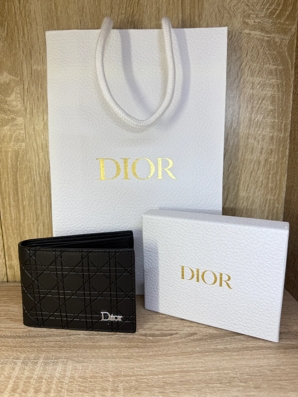 PORTE MONNAIE DIOR HOMMES 2 AVEC SACHET