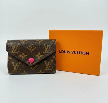PORTE MONNAIE FEMMES LV ROSE FUSHIA