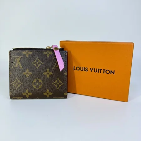 PORTE MONNAIE FEMMES LV 2 ROSE BB