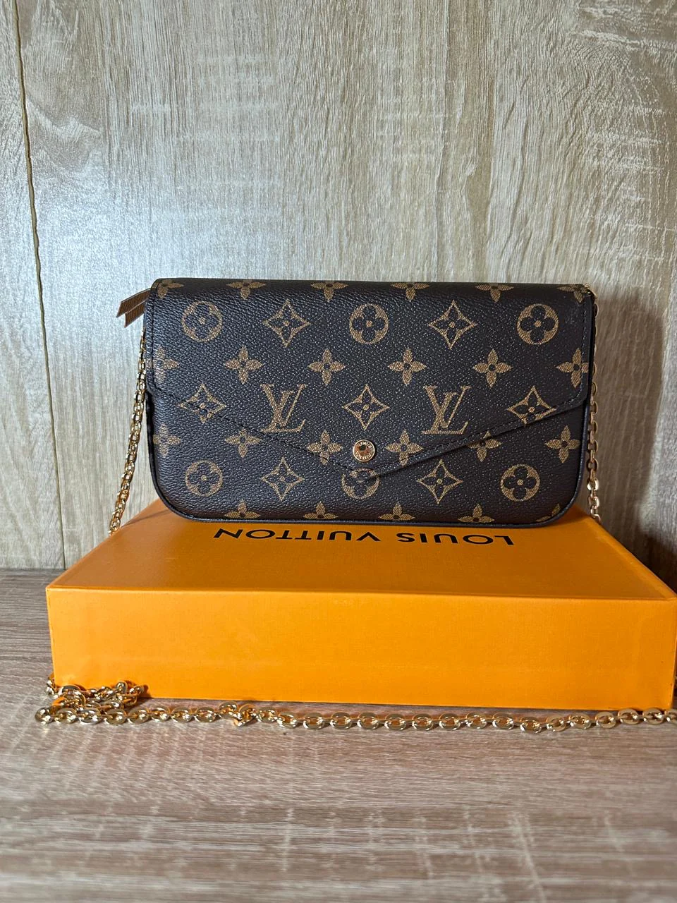 SAC LV 3 PCS FEMMES MARRON/BEIGE