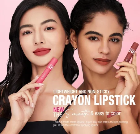 قلم احمر شفاه مخملي غير لامع من هونبولو ناعم وحريري كاملة خفيف الوزن ويدوم طويلا ومقاوم للتلطخ 6 درجات #1