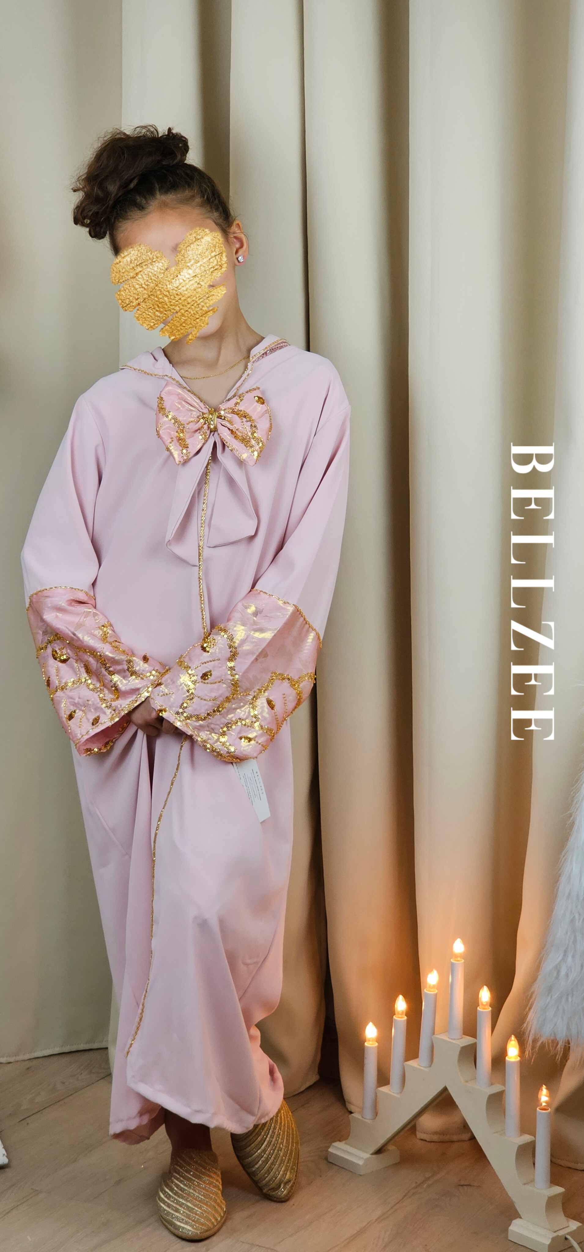 Jelaba nude rose poudrè