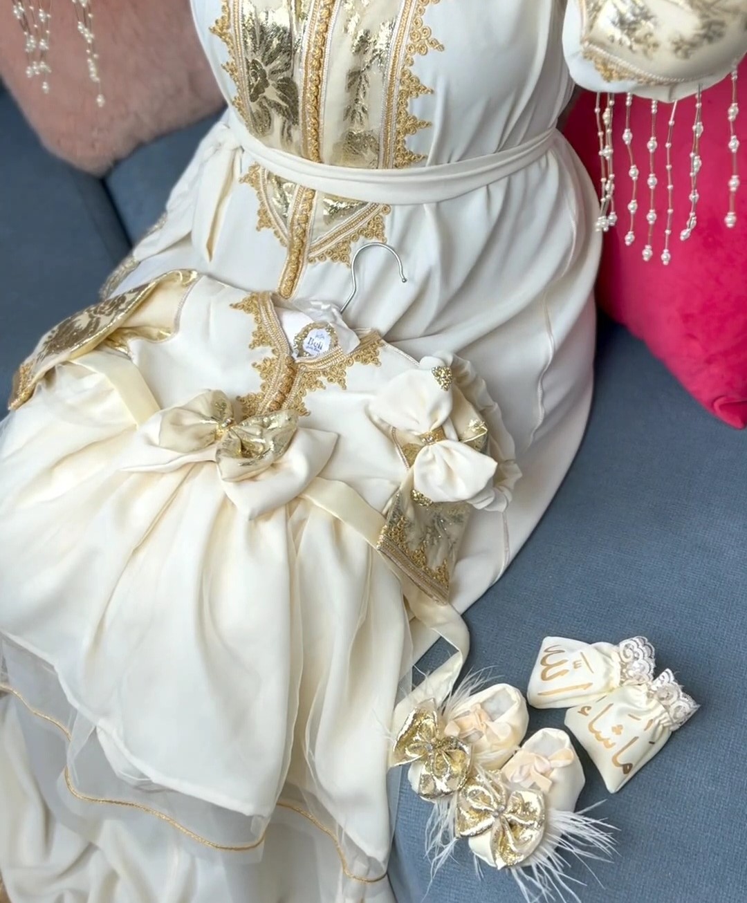 Matchy Maman & Fille – Blanc Cassé Chic & Raffiné