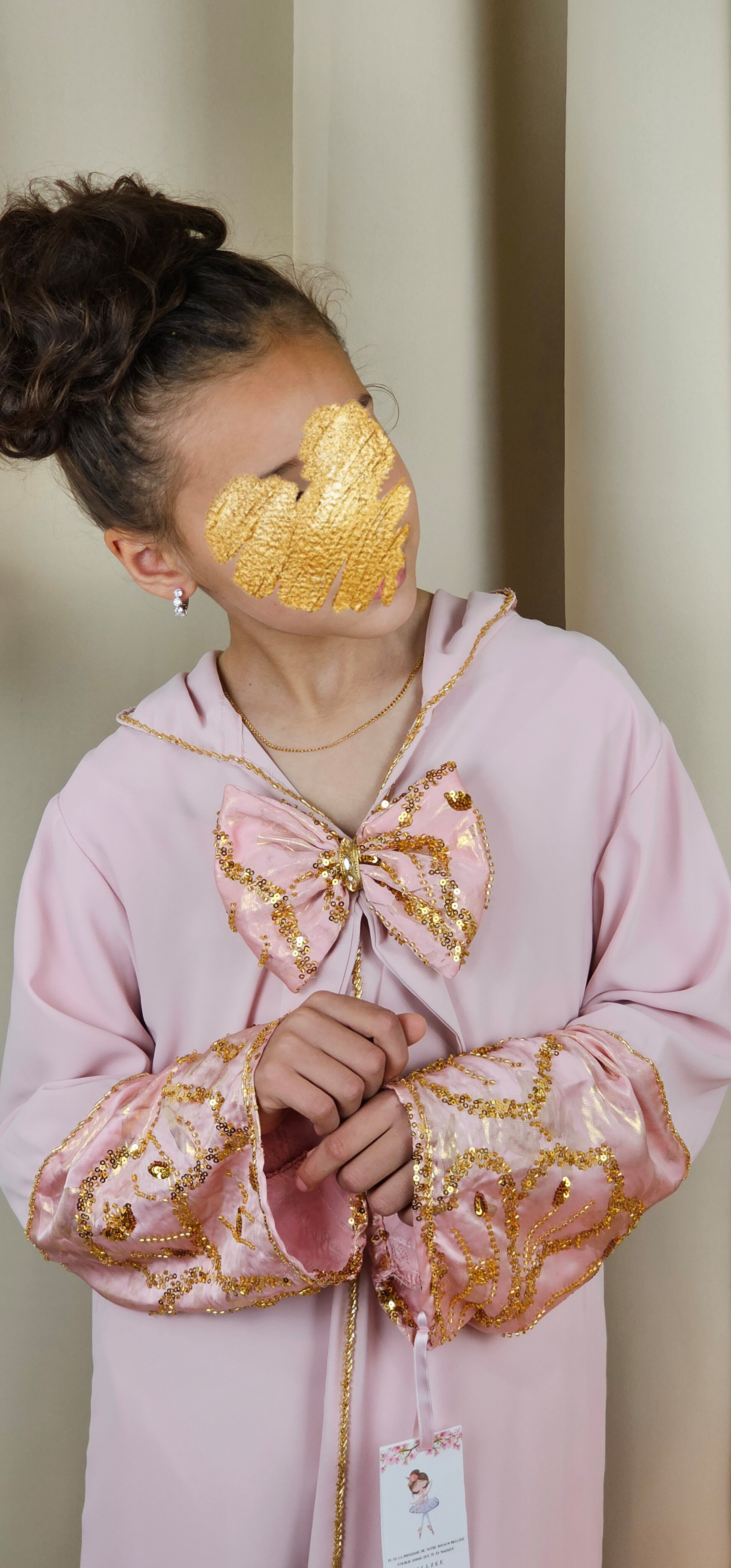 Jelaba nude rose poudrè