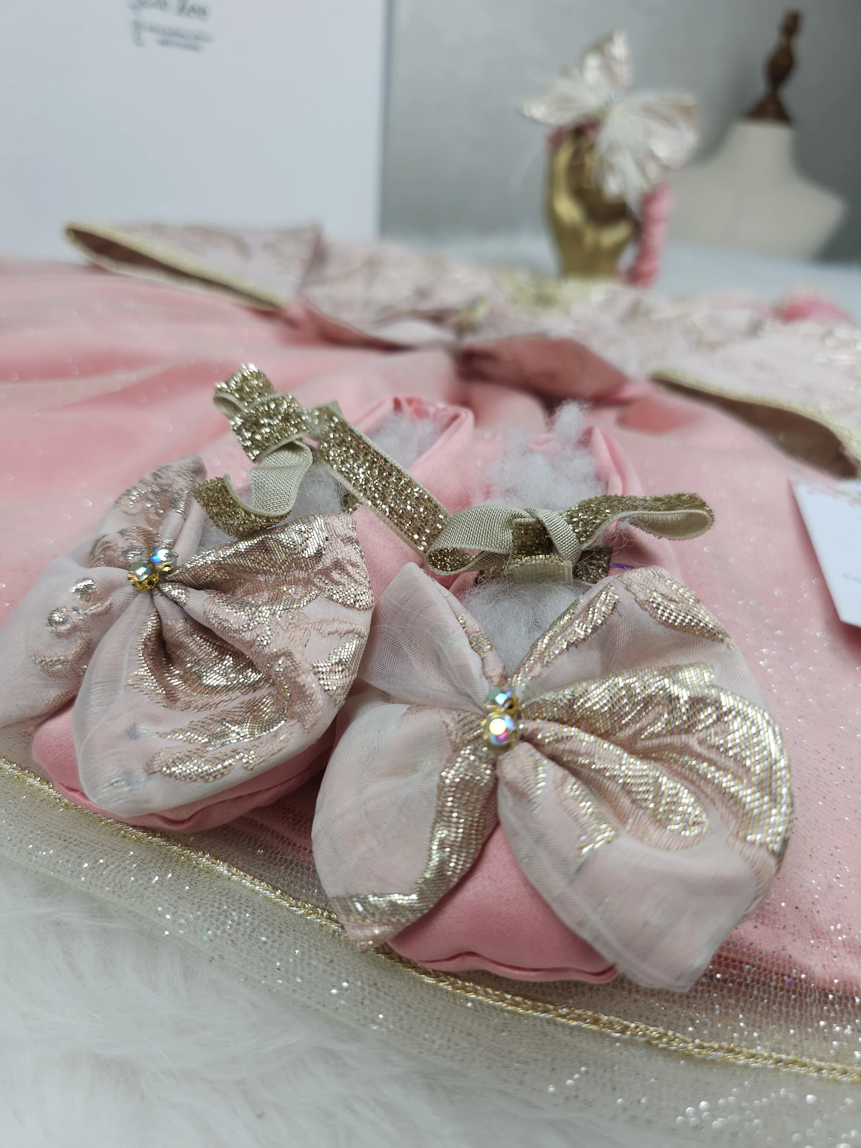 Nfissa Box Bébé – Robe Caftan SAUMON ROSE