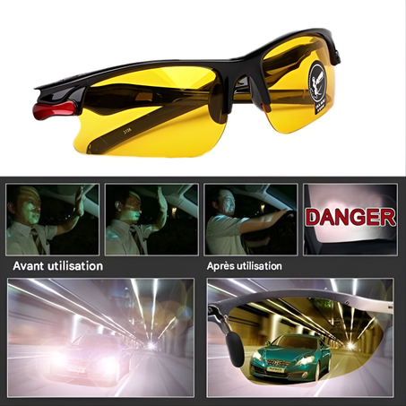 Lunettes de vision nocturne et diurne pour conducteurs