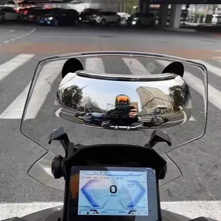 Rétroviseur Moto 180° – Vision Large Anti Angle Mort