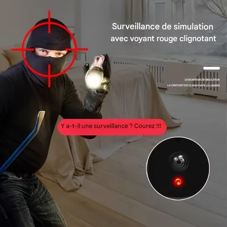 Caméra de Sécurité Factice