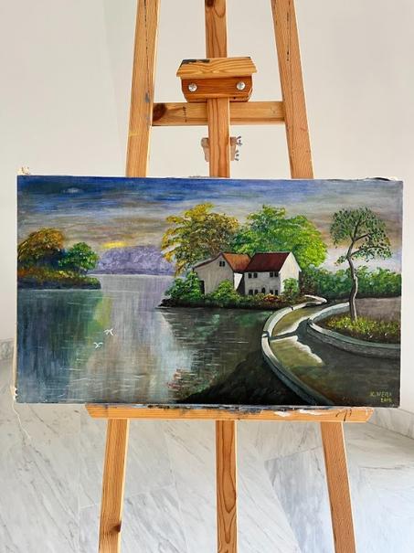 Au bord de la rivière