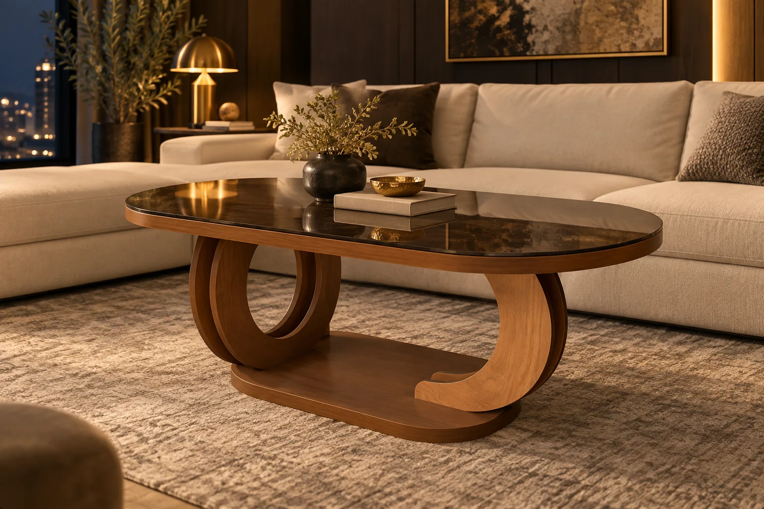 طاولة صالون LUXORA Eclipse