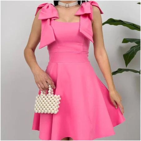 robe mini rose