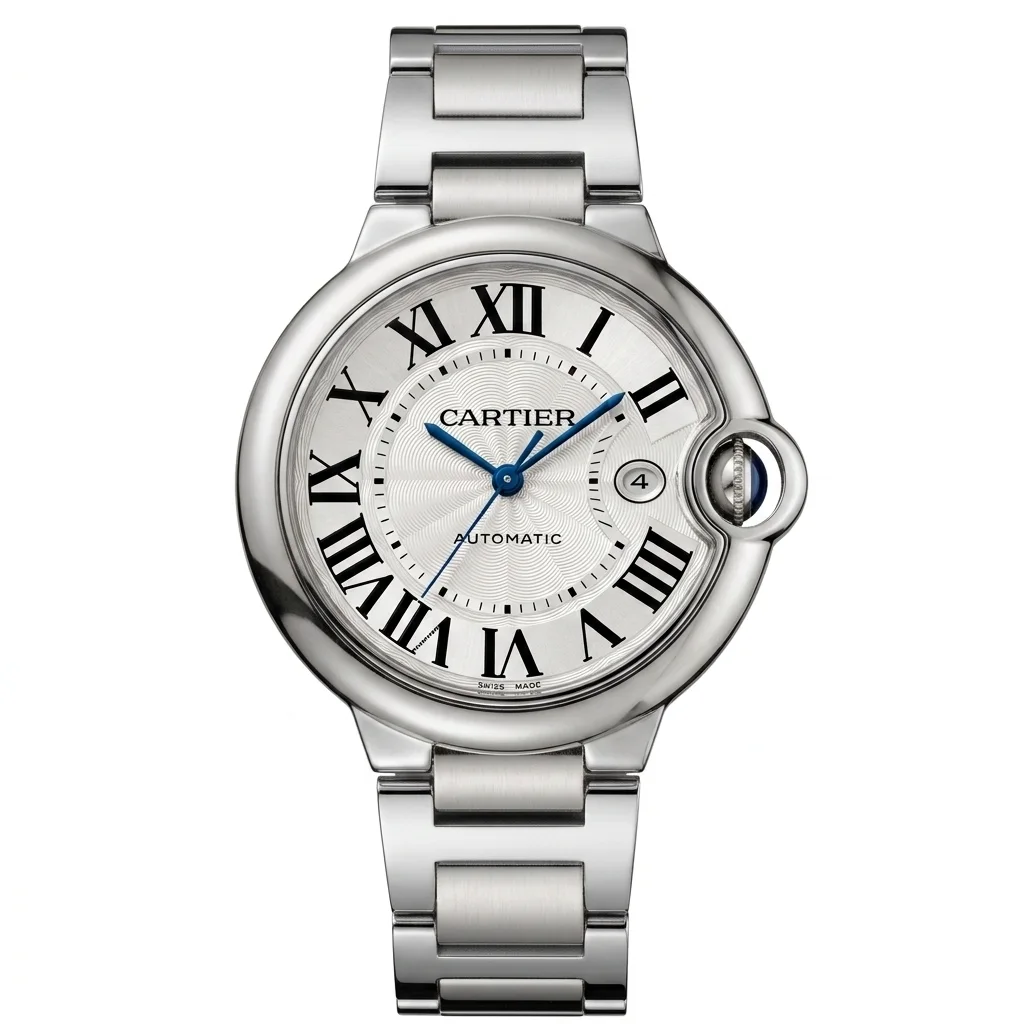 CARTIER "Ballon bleu" en acier inoxydable W2BB0031