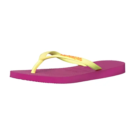 Havaianas Kids' Slim Logo Pop up Sandal Hollywood Rose