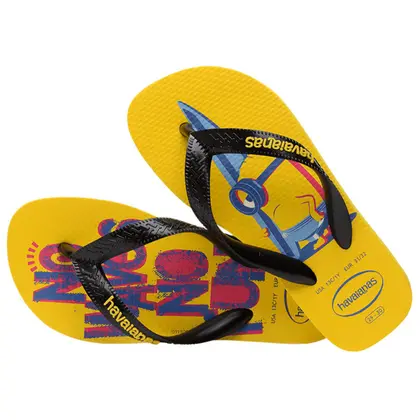 Havaianas Kids Minions FC - Amarelo e Preto
