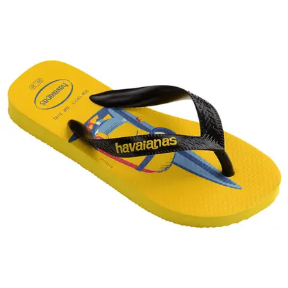 Havaianas Kids Minions FC - Amarelo e Preto