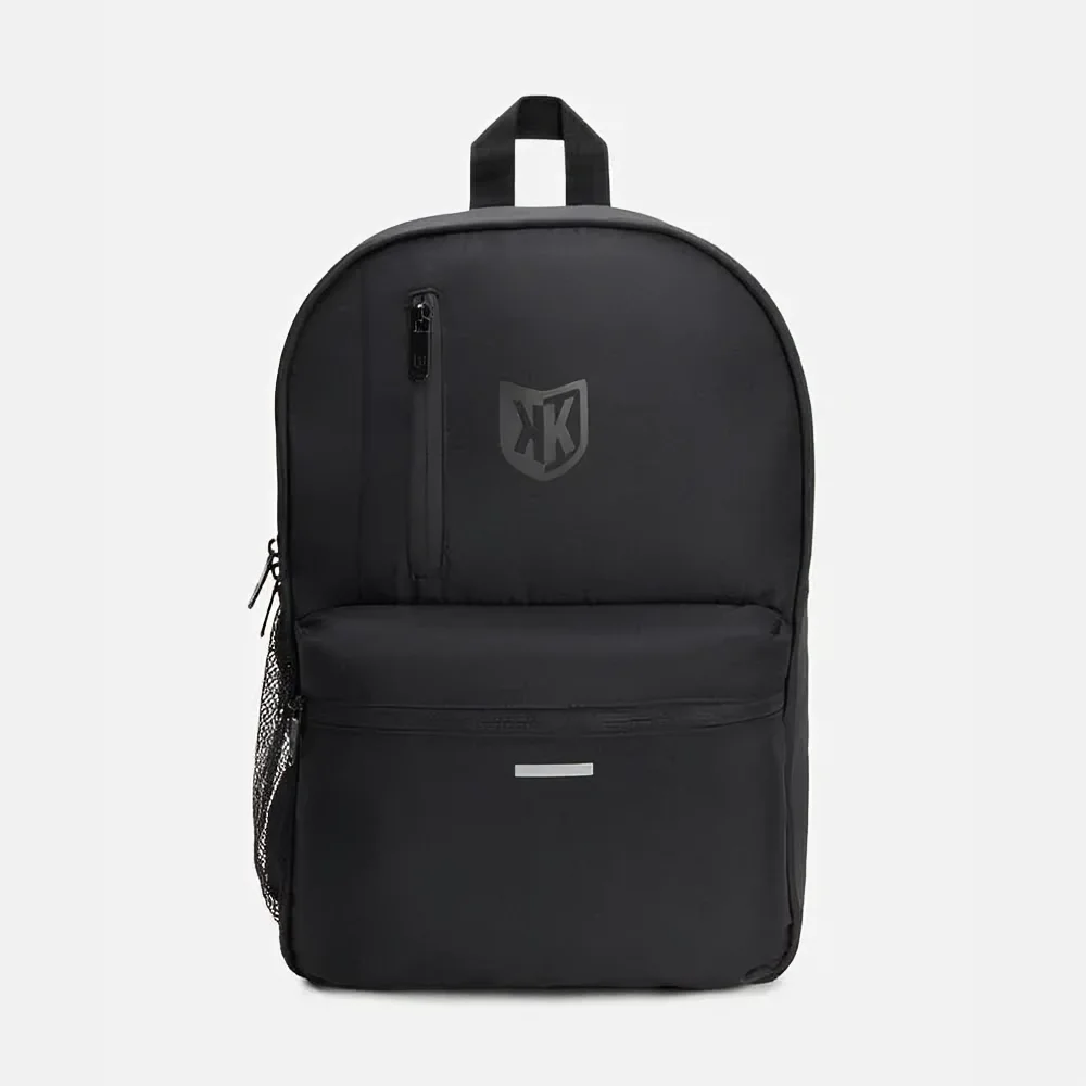 Essential Printed Backpack - Black – Footkorner