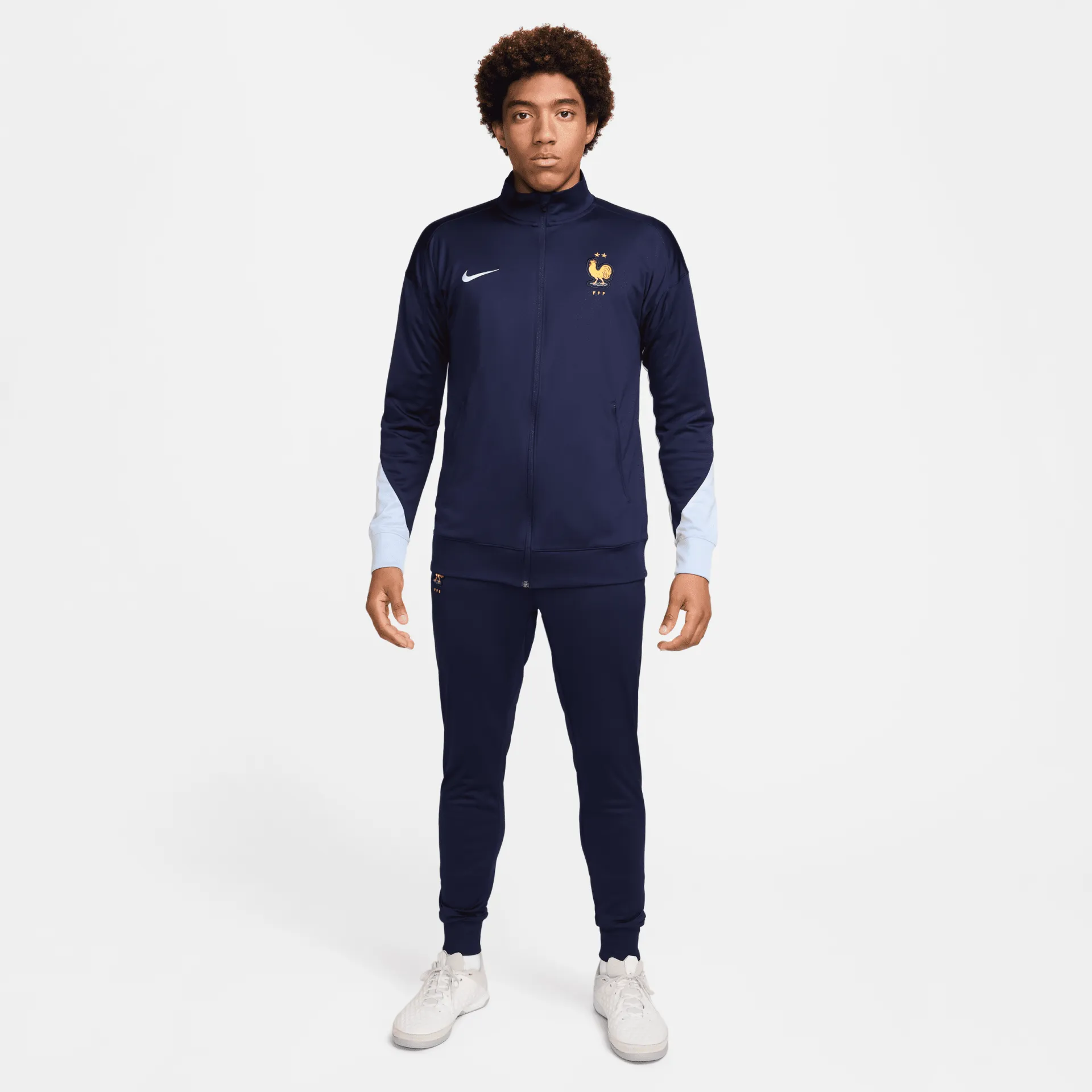 Nike France Dri-Fit Strike Tracksuit - Blackened Blue/Cobalt Bliss