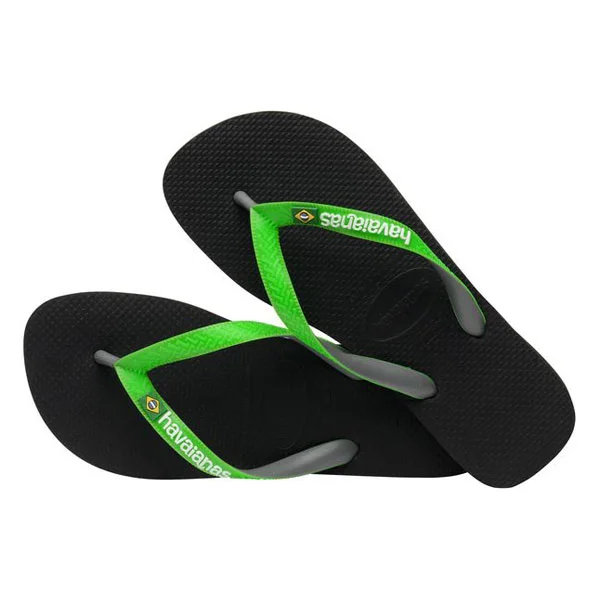 Brazil Mix Black/Lime Green
