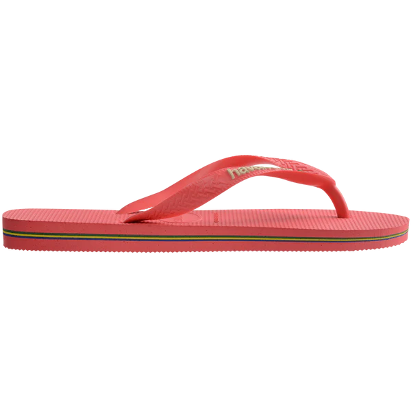 Women's Brazil Logo Flip Flops