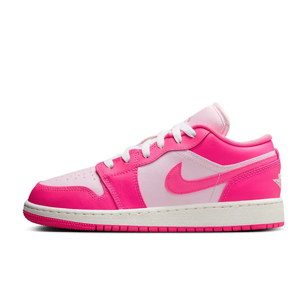 Air Jordan 1 Low GS Pink Foam Hyper Pink