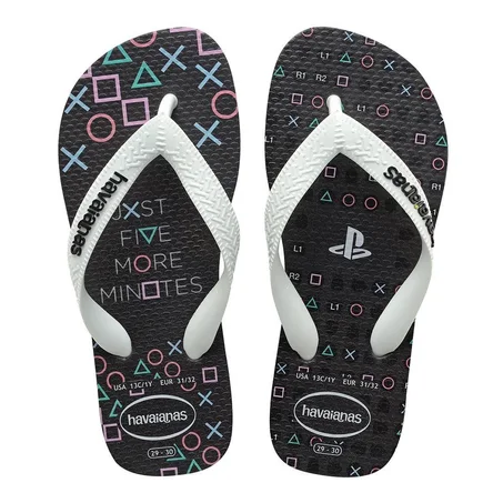 Havaianas Playstation Novo Grafite Kids