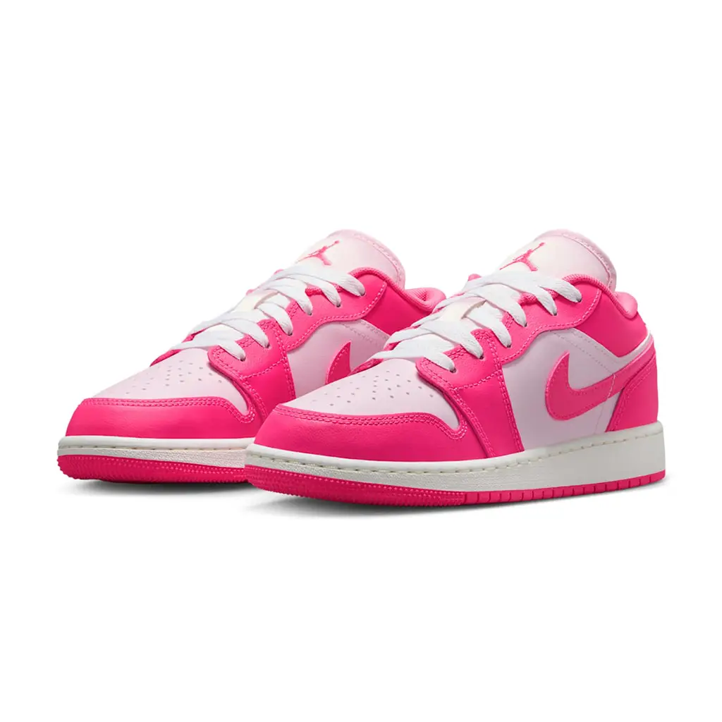 Air Jordan 1 Low GS Pink Foam Hyper Pink