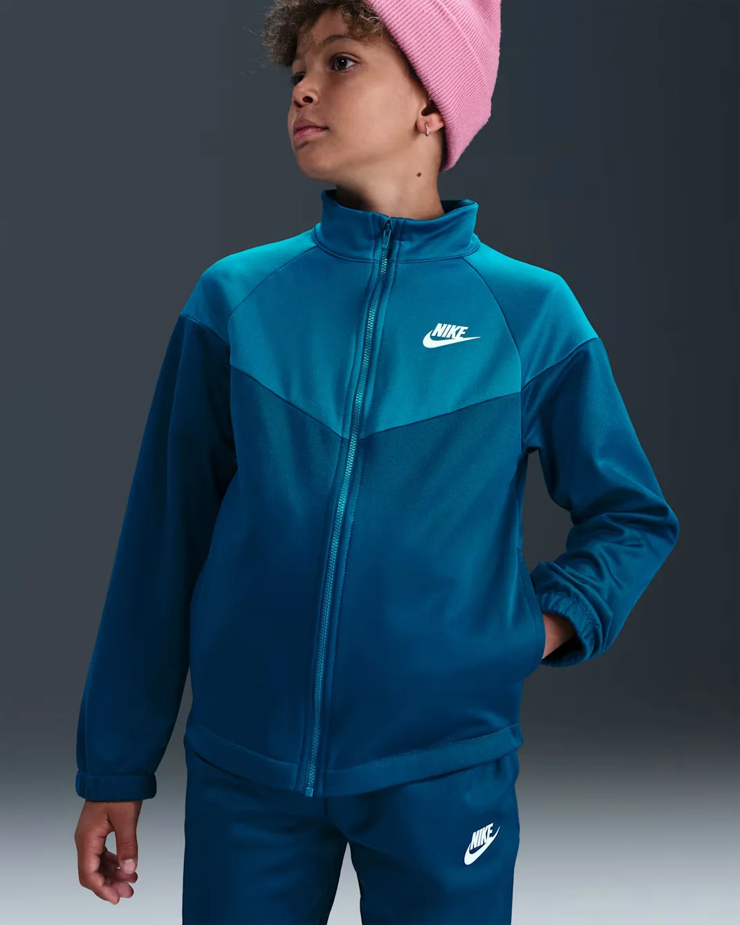 Ensemble Nike Sportswear Big Kids' Dri-FIT Tracksuit