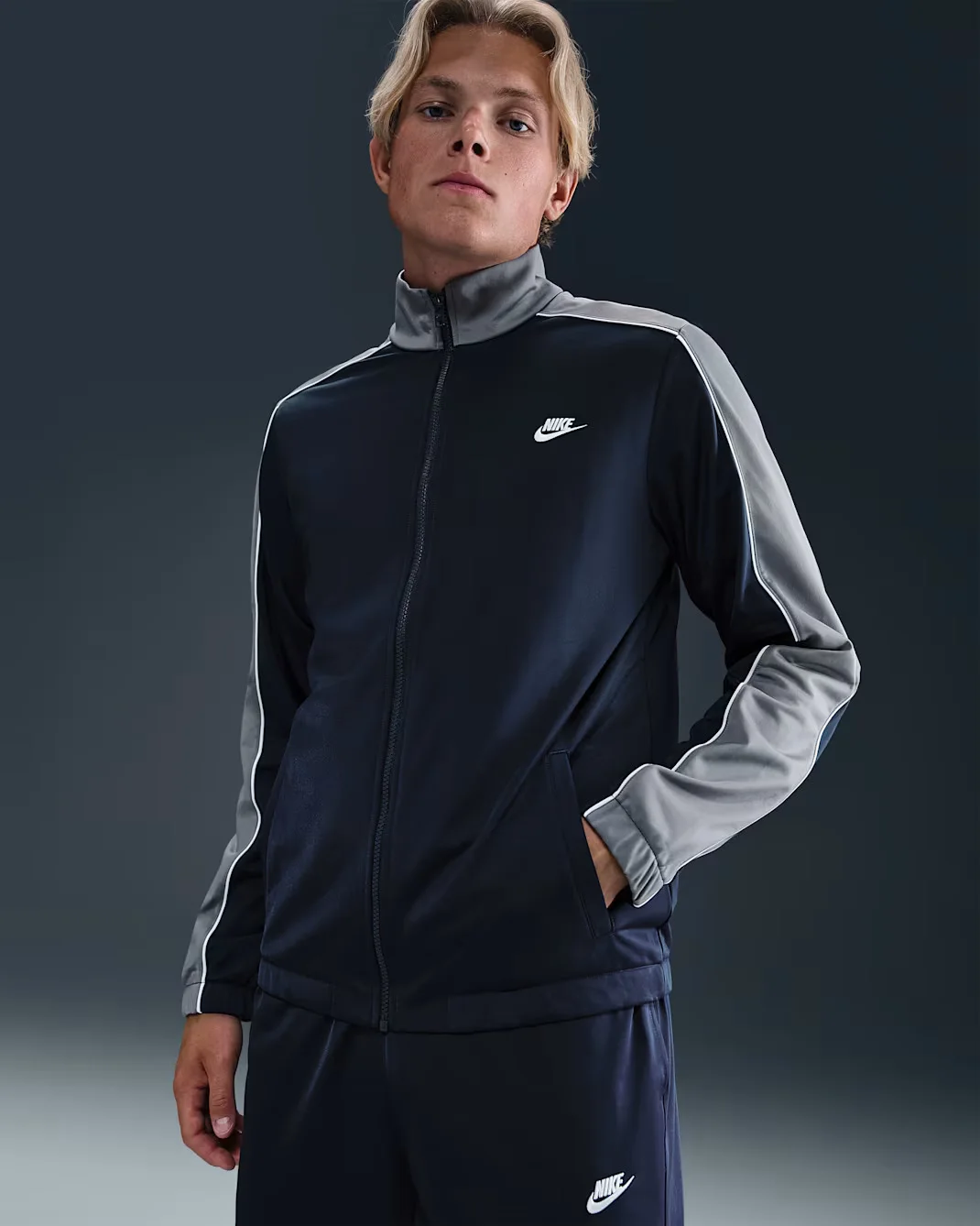 Ensemble Nike Sportswear Club Men's Poly-Knit Tracksuit