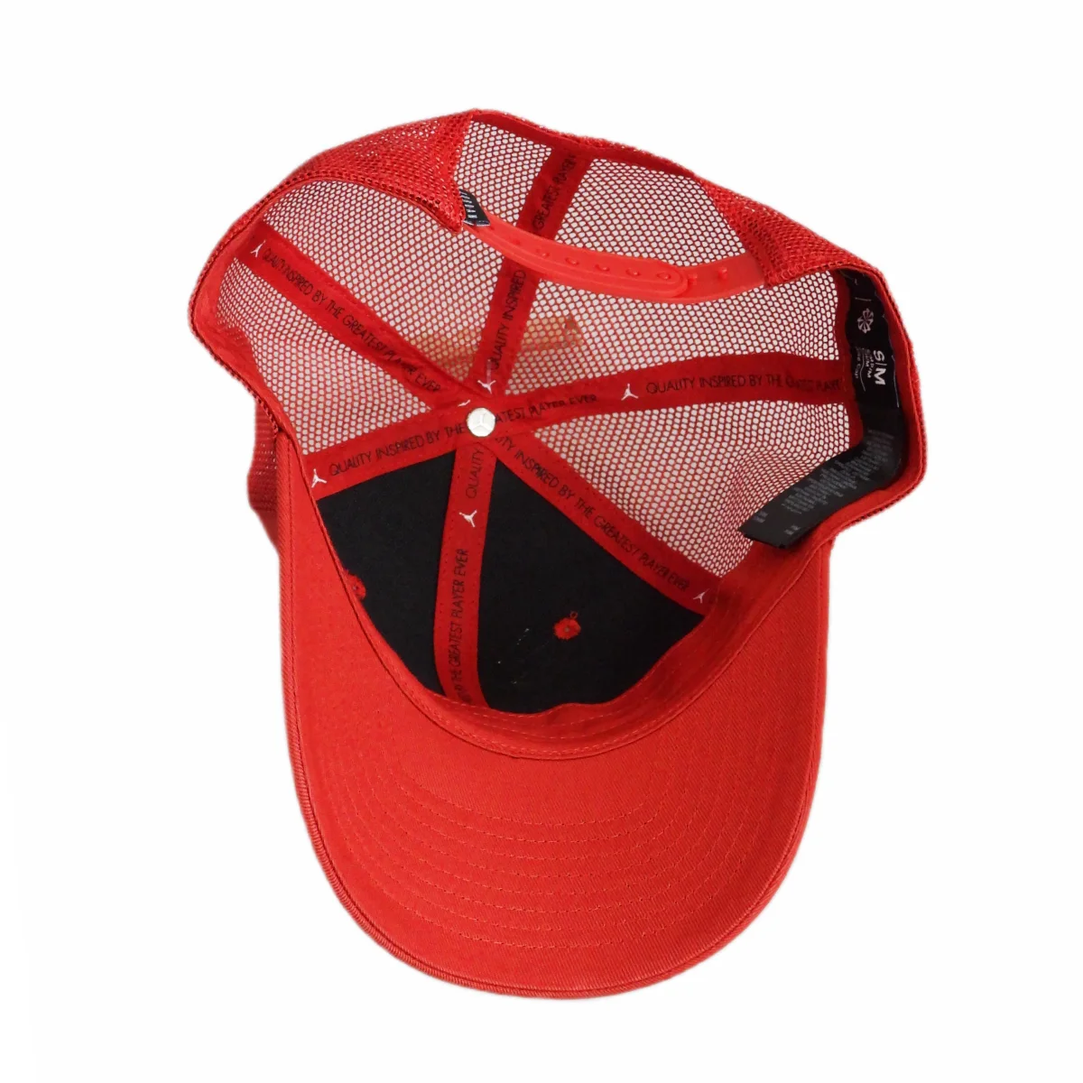 Air Jordan Rise Structured Jumpman Red Trucker Cap