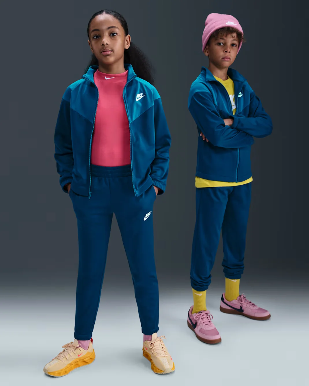 Ensemble Nike Sportswear Big Kids' Dri-FIT Tracksuit