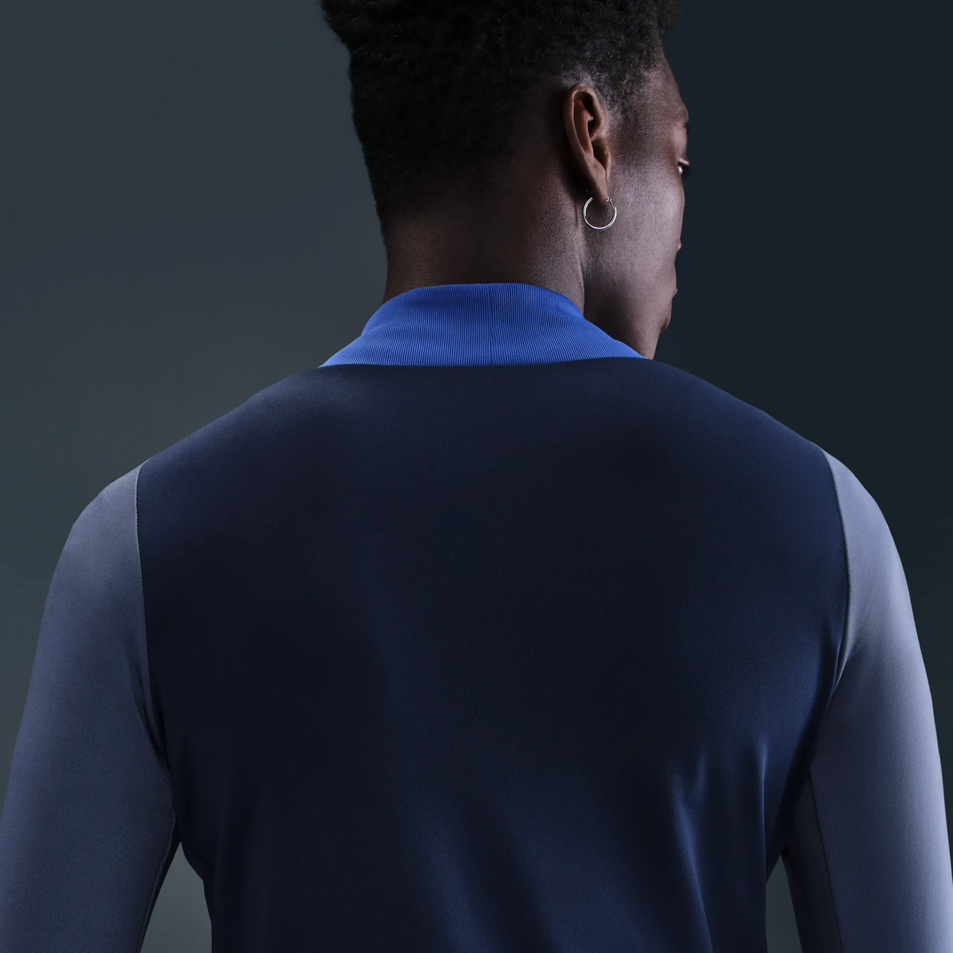 Paris Saint-Germain Strike Men's Nike Dri-FIT Football Drill Top - Blue - Polyester/Elastane