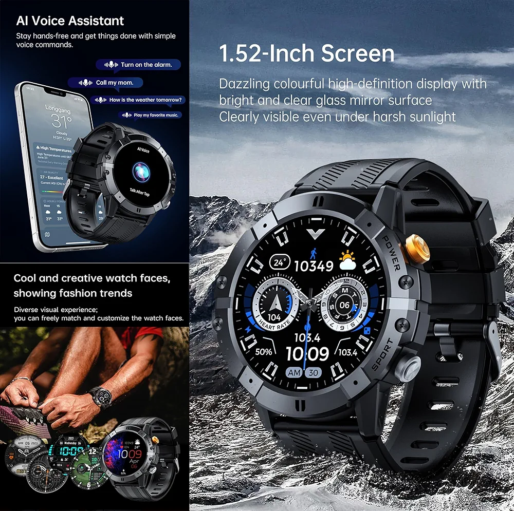 ⌚️ CUBOT Smart Watch C28 / C29 🔥 الأكثر طلباً داخل اليمن – قوة التحمل + الذكاء + الأداء اليومي