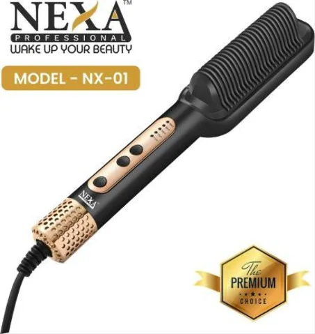 مكواة و مشط فرد الشعر الساخن الاحترافي من نيكسا مشط مكافحة  تجعد الشعر السيراميك متعددة السرعة الكهربائية الأفضل مشط حراري 2023 وأسعارها