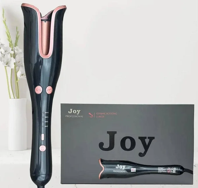 جهاز تمويج الشعر الدوّار من Joy Professional – تحكم حراري + سيراميك احترافي