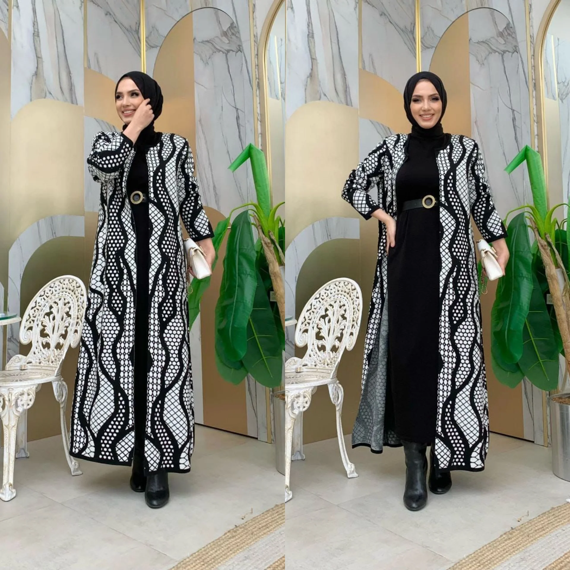 Robe 2 Pieces En Laine