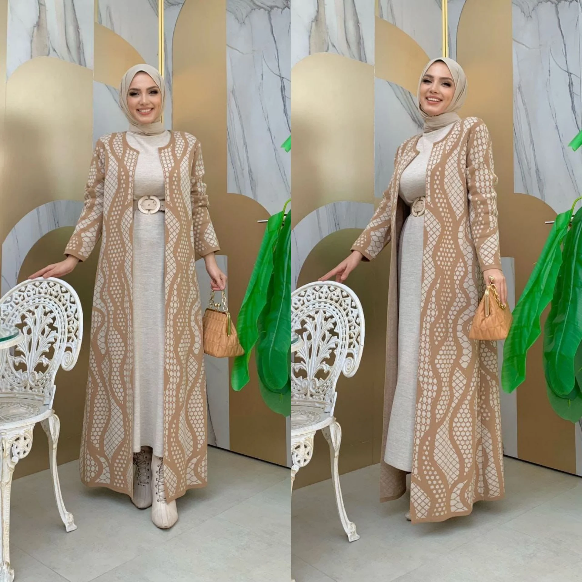 Robe 2 Pieces En Laine