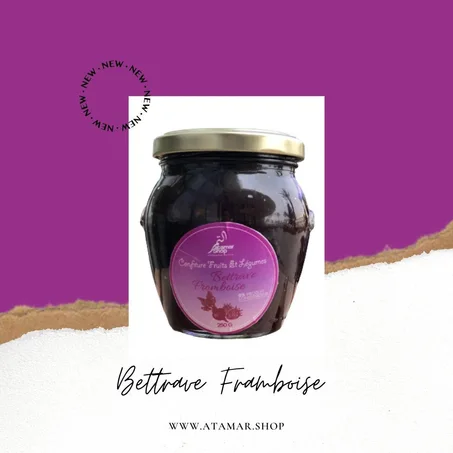 Confiture betterave framboise