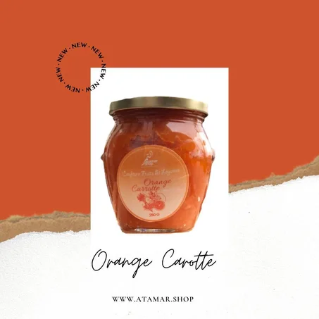 Confiture Carotte Orange
