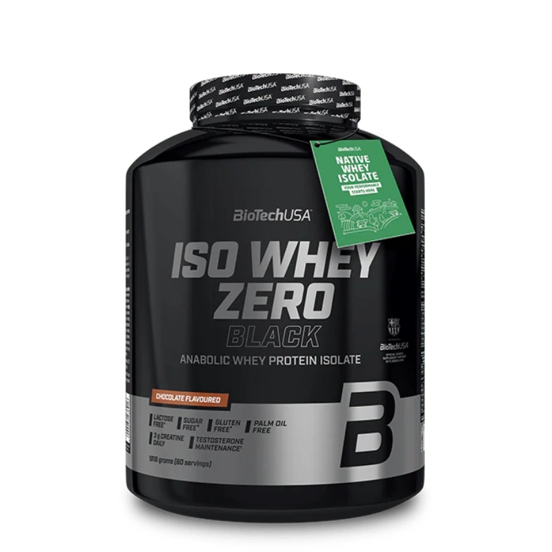 BioTechUSA Iso Whey Zero Black | Isolat 1,8 kg