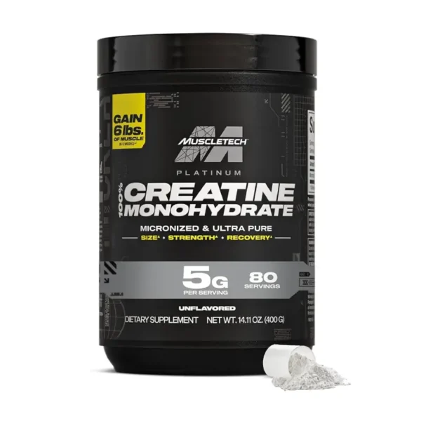 Platinum 100% creatine 400 G - Muscletech