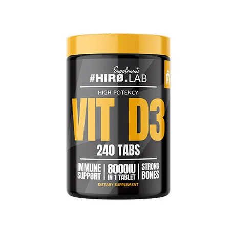 HIRO.LAB Vitamin D3 8000IU - 240tabs