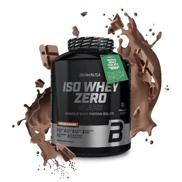 BioTechUSA Iso Whey Zero Black | Isolat 1,8 kg