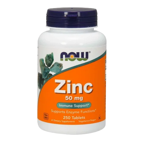 NOW Foods, Zinc, 50 mg, 250 comprimés